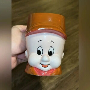 VTG Elmer Fudd Ceramic 3-D Coffee/Tea Mug/Cup,Looney Tunes,Warner Bros